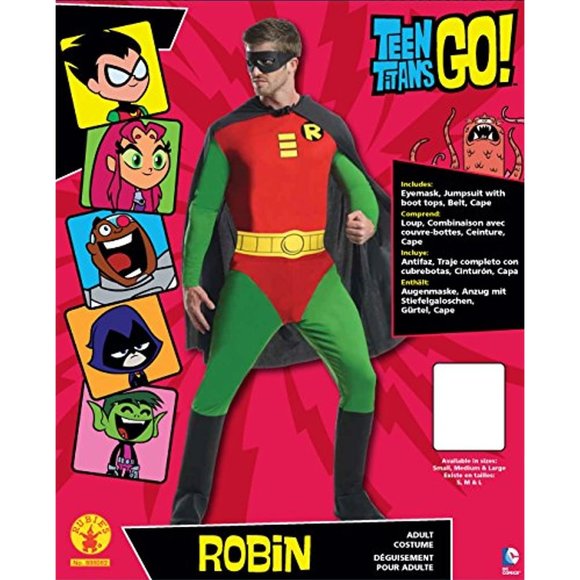 Rotkehlchen Haustierkostüm Teen Titans - XXXL Für Hunde & Katzen Bei Mottopartys